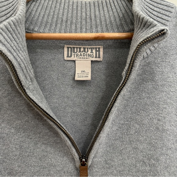 Duluth Trading Co. quarter zip sweater 2XL - Picture 6 of 6